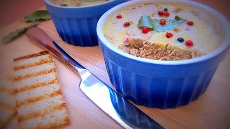 запеченный утиный паштет