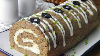 Печеночный рулет