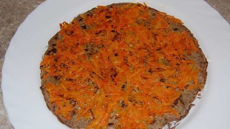 печеночный торт из говяжьей печени