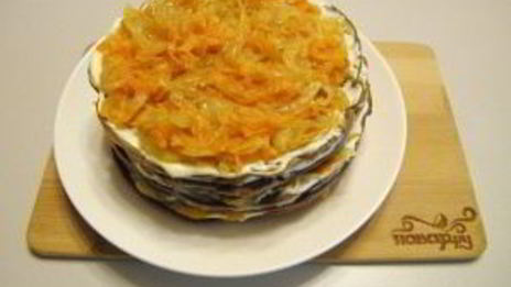 печеночный торт из куриной печени