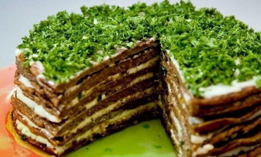 Рецепт печеночный торт с грибами прощай фигура