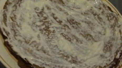 печеночный торт с грибами