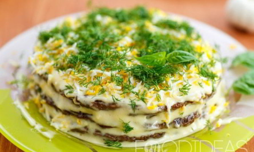 Рецепт печеночный торт в мультиварке