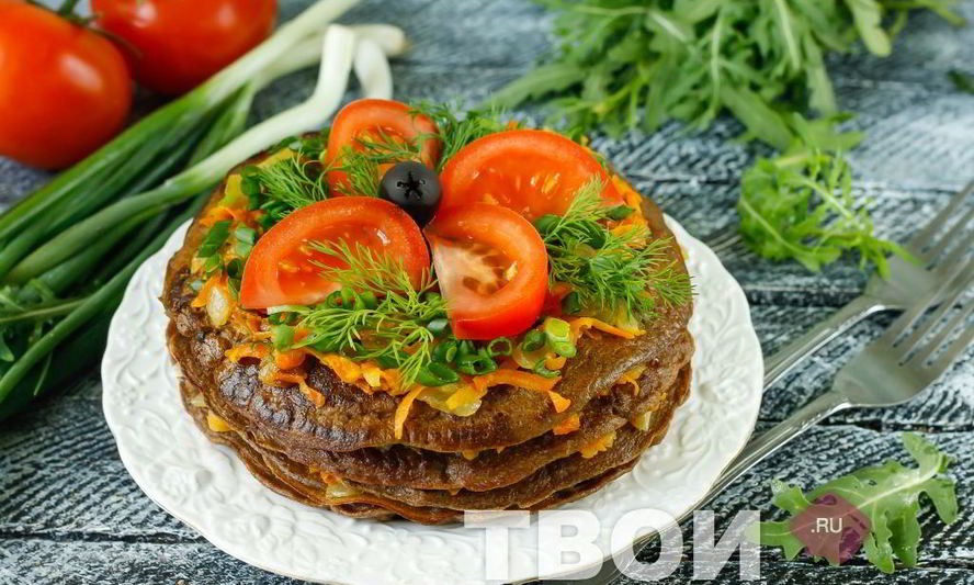 Рецепт торт из говяжьей печени