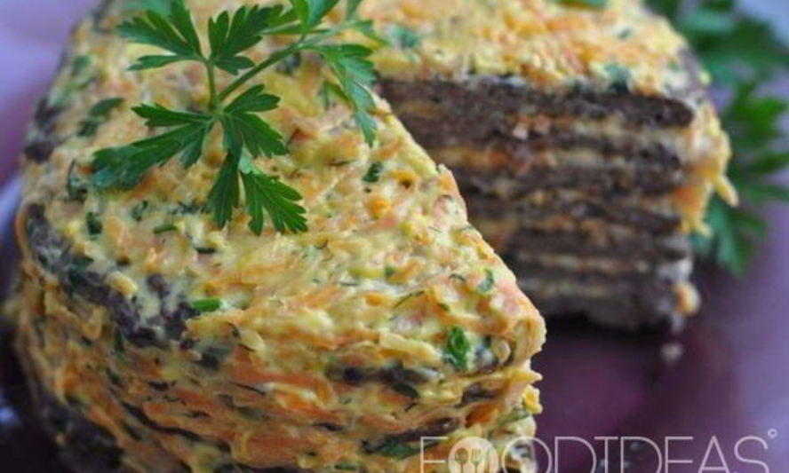 Рецепт торт из куриной печени