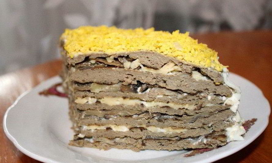 Рецепт торт из печени