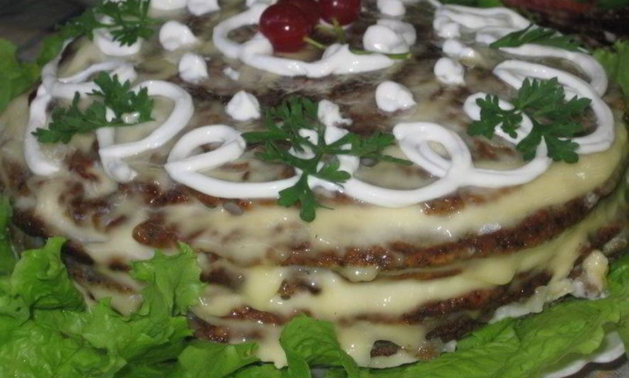 Рецепт тортик печеночный