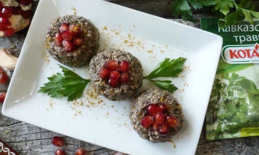 Рецепт пхали из шампиньонов