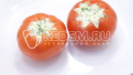 помидоры фаршированные сыром