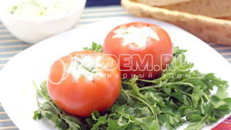 помидоры фаршированные сыром