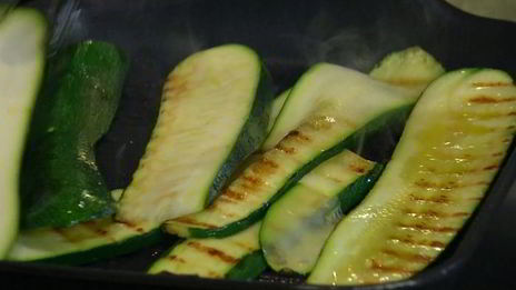 рисовая кростата с запеченными овощами