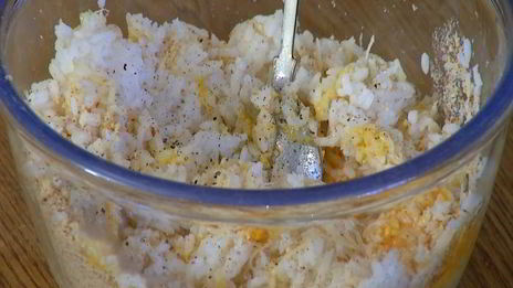 рисовая кростата с запеченными овощами