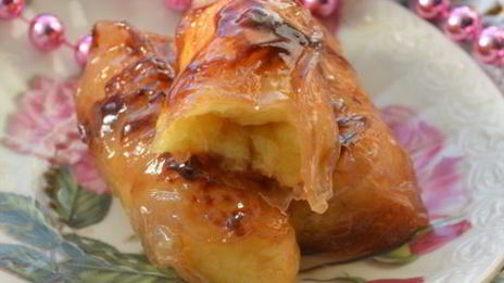 банановые спринг-роллы