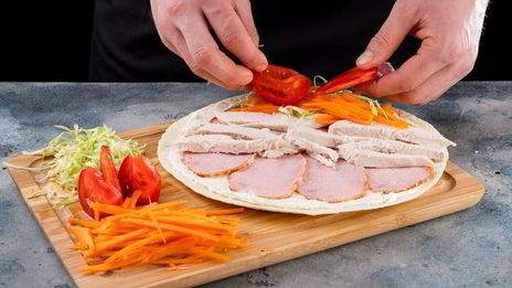 быстрый ролл для пикника