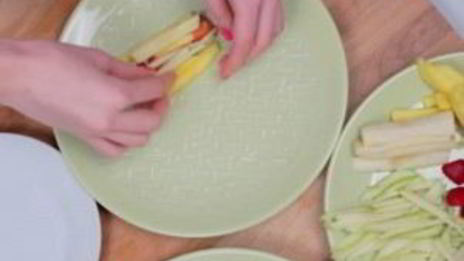 фруктовые спринг-роллы