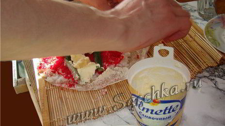 горячие роллы сяке харумаки