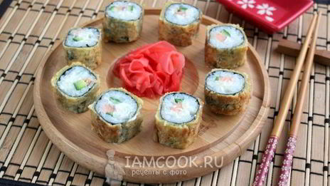 горячие роллы