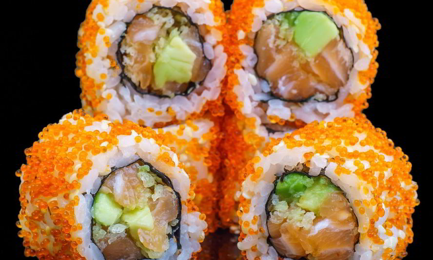 Рецепт хрустящий ролл с лососем