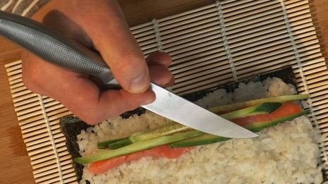 обжаренный ролл