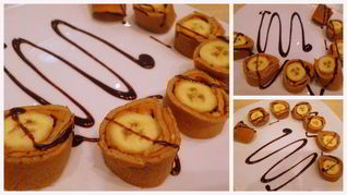 Овсяный ролл с бананом