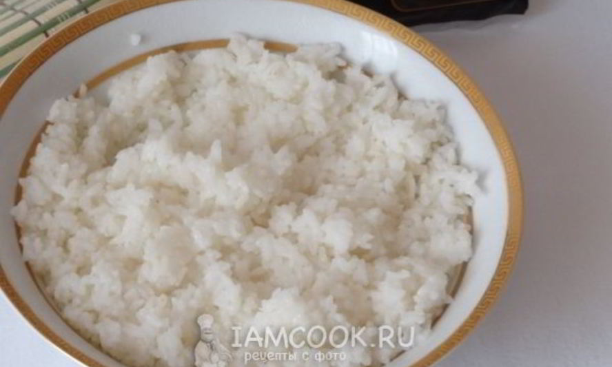 Рецепт рис для роллов