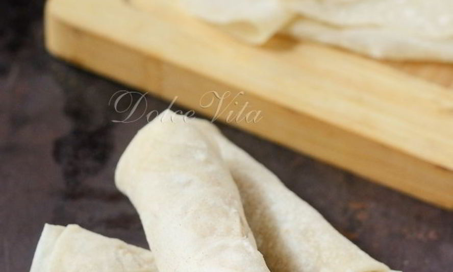 Рецепт рисовые блинчики для спринг-роллов