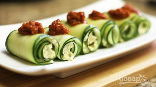 Ролл с огурцом