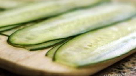 ролл с огурцом