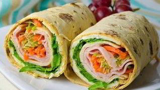 Ролл с ветчиной и сыром