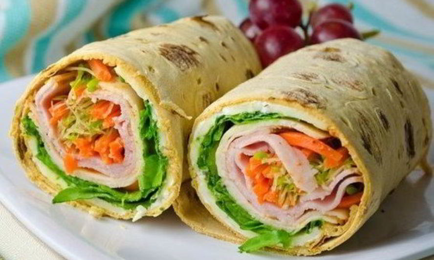 Рецепт ролл с ветчиной и сыром
