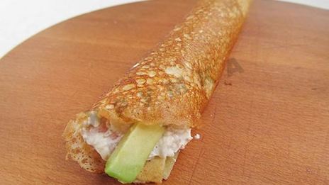 роллы из блинов с начинкой