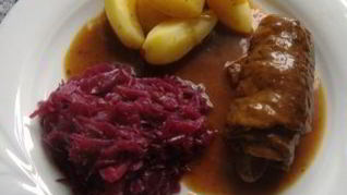 Роллы из говядины