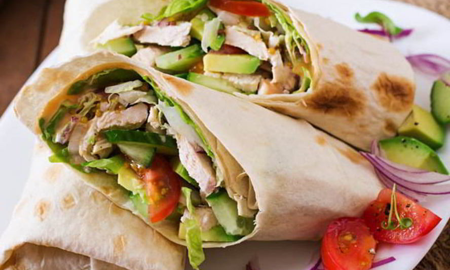 Рецепт роллы из лаваша с курицей и сыром