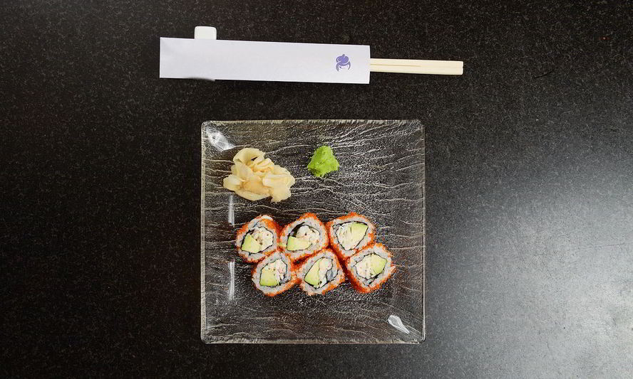 Рецепт роллы калифорния с крабом