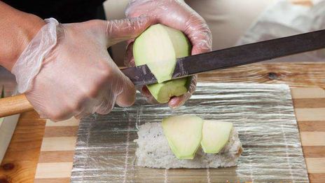 роллы радуга