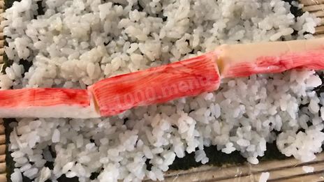 роллы с красной икрой