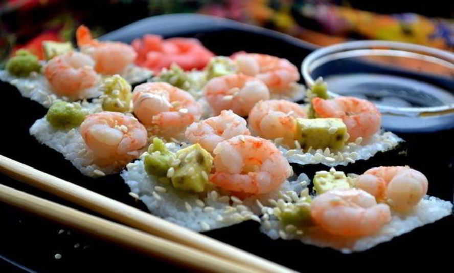 Рецепт роллы с креветкой