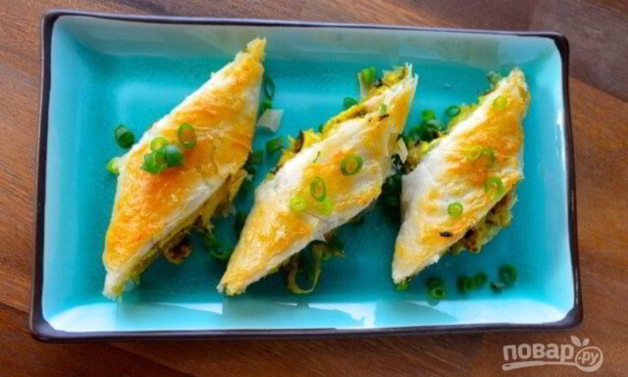 Рецепт роллы с курицей карри