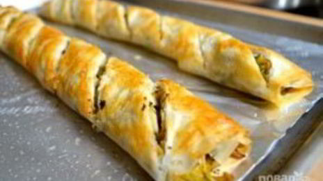 роллы с курицей карри