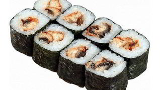 Роллы с мидиями и сыром