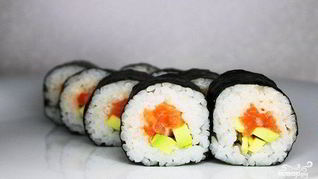 Роллы с рыбой