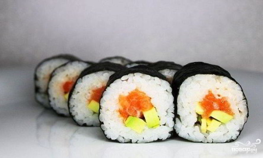 Рецепт роллы с рыбой