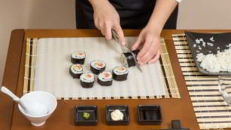 роллы с рыбой