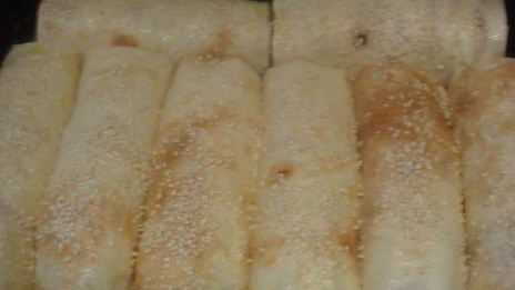 роллы с сосисками и картофельным пюре