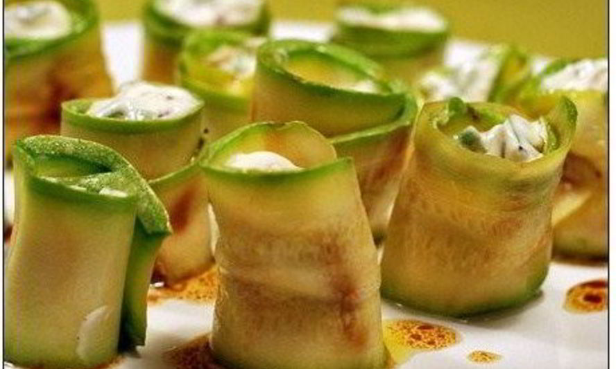 Рецепт роллы с цукини и рикоттой