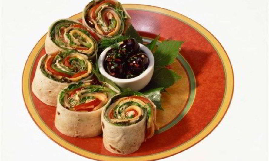 Рецепт роллы с тунцом, шпинатом и морковью