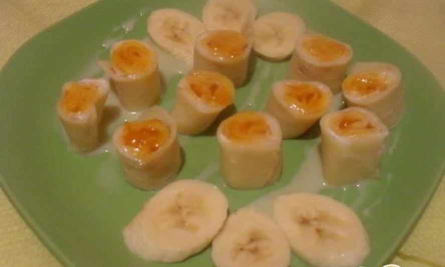 Рецепт роллы с творожным кремом