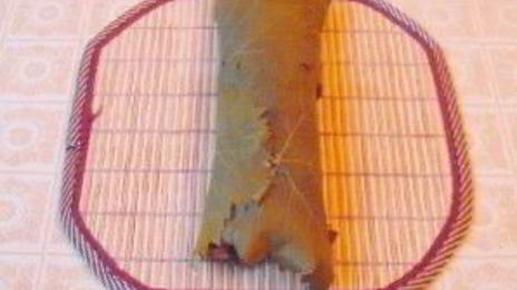 роллы с виноградными листьями