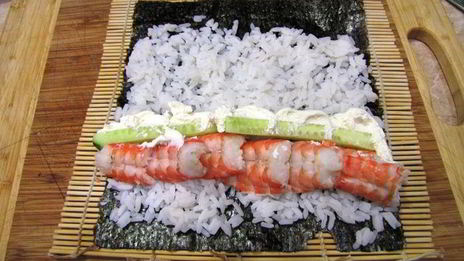 роллы сашими, гунканмаки
