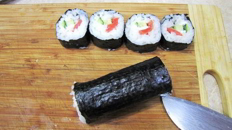 роллы сашими, гунканмаки